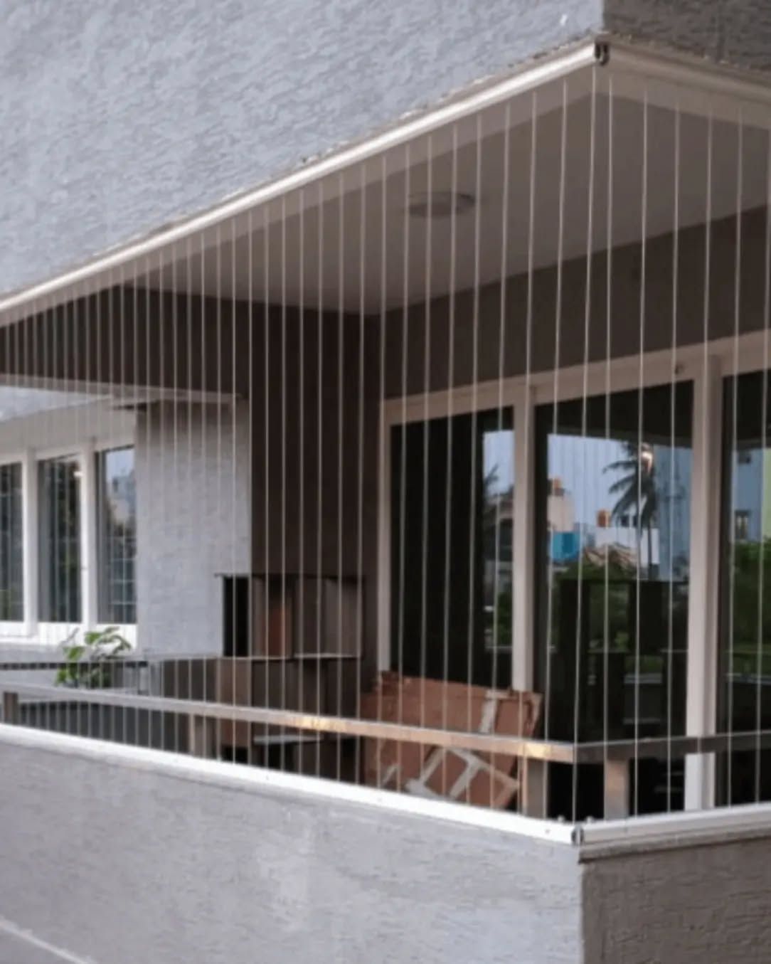 Balcony safety net installation in Bangalore